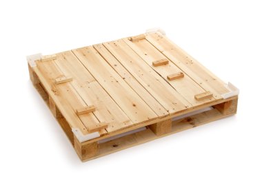 Wooden shipping pallet clipart