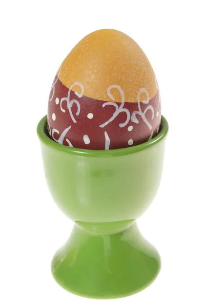 Χέρι βαμμένο αυγό του Πάσχα — Φωτογραφία Αρχείου
