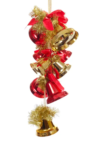 Рождественское украшение - колокол — стоковое фото
