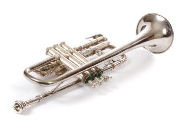 Old Trumpet clipart