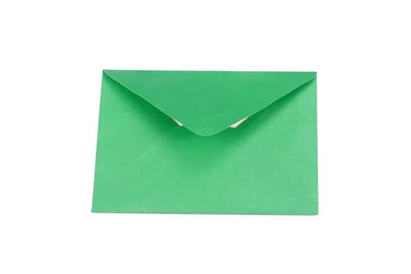 Grüner Umschlag — Stockfoto