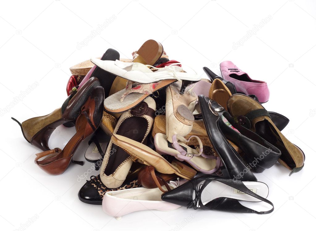 Heap of shoes