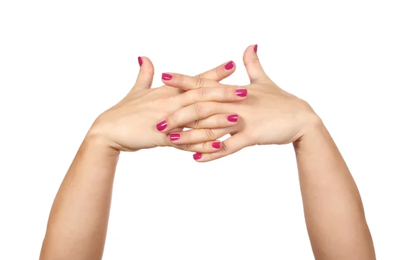 Mulheres mãos — Fotografia de Stock