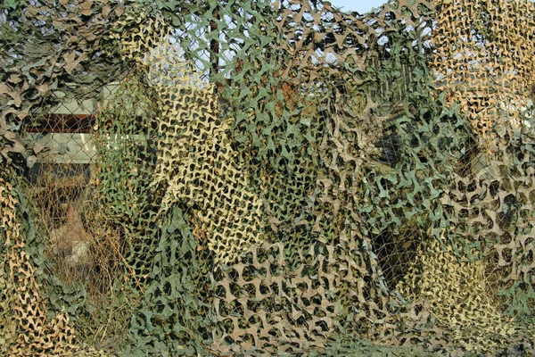 Malha de camuflagem — Fotografia de Stock