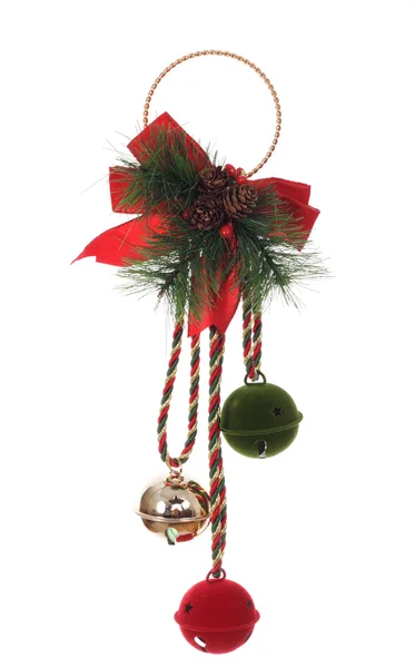 Weihnachtsdeko-Glocke — Stockfoto