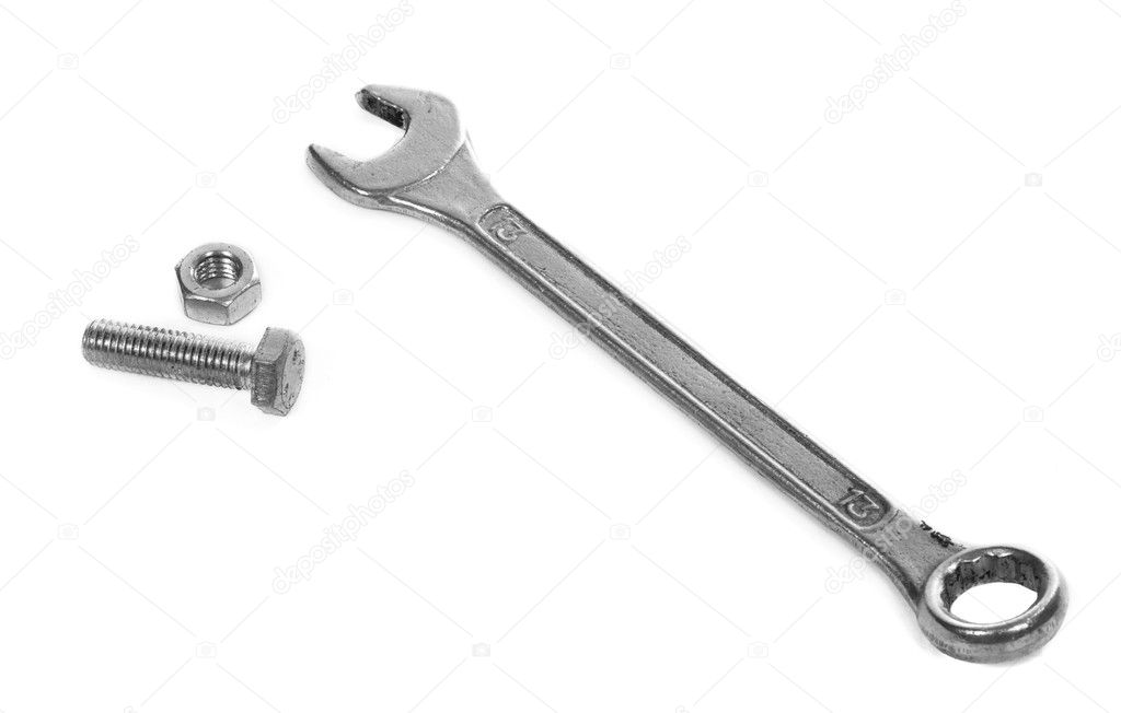 Spanner and screw