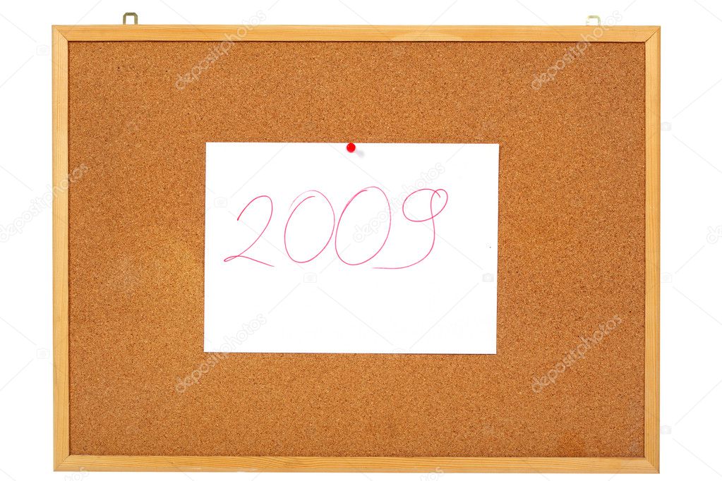 Notice board 2009 year