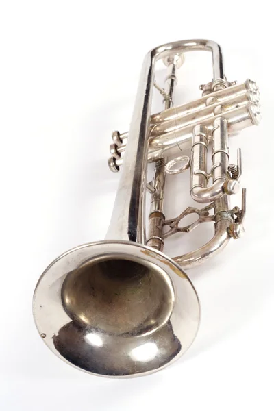 Trompeta vieja — Foto de Stock