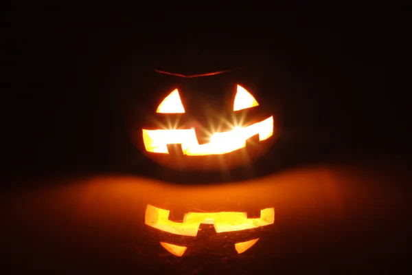 Halloween-Kürbis — Stockfoto