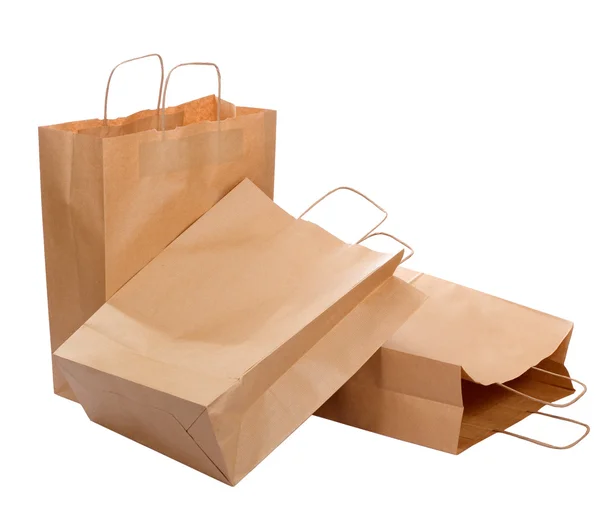 Papírové tašky — Stock fotografie