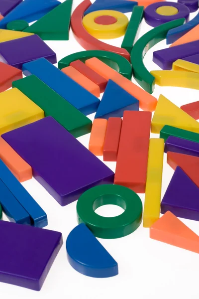 プラスチック製のブロック — ストック写真