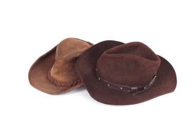 Two cowboy hat clipart