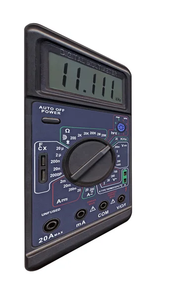 Digital multimeter with switch — Stock Photo, Image