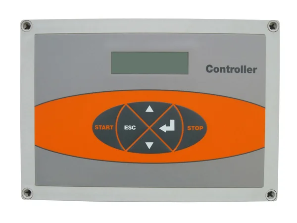 Izole yeni denetleyici kontrol paneli — Stok fotoğraf