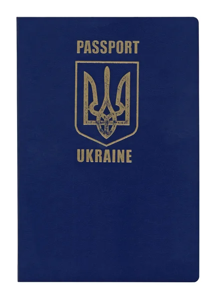 Pasaport belge izole seyahat için — Stok fotoğraf