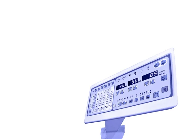 Yeni dijital kontrol paneli, anatomi testi — Stok fotoğraf