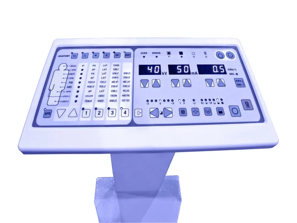 Painel de controle digital de cor, teste de anatomia — Fotografia de Stock