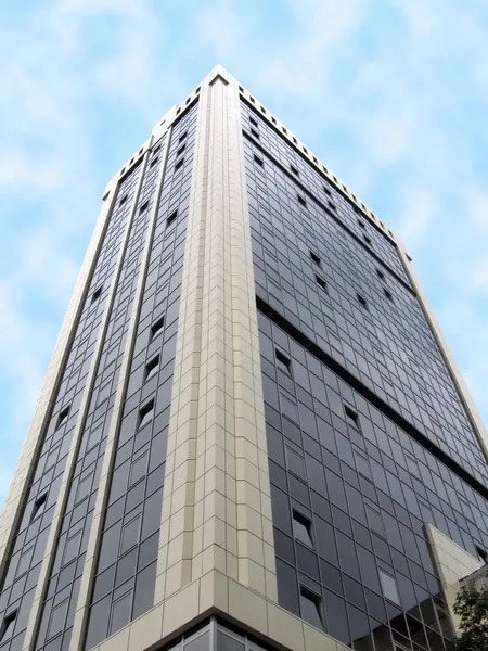 房地产玻璃反光摩天大楼 — 图库照片