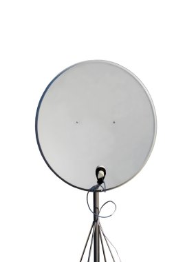 Satellite pylon, parabolic antenna clipart