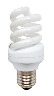 Energy saving bright glassbulb save lamp clipart