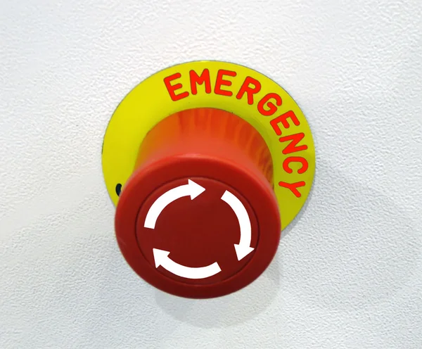 Red button, security concept — Zdjęcie stockowe
