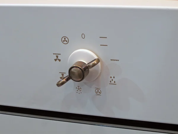 Interruptor de queimador de cozinha, industrial — Fotografia de Stock