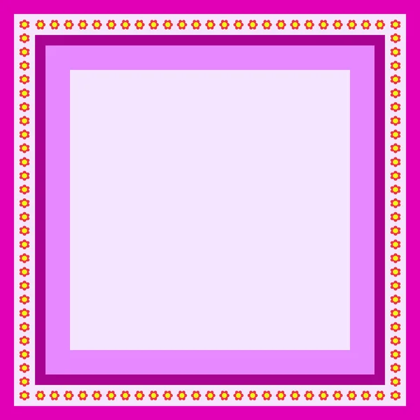 Purple frame — Stock Vector