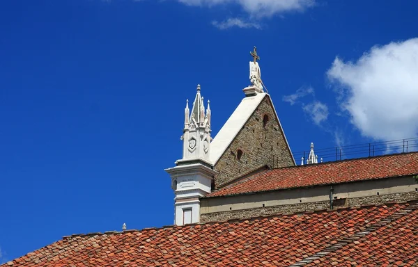피렌체의 산타 크로 교회 — 스톡 사진