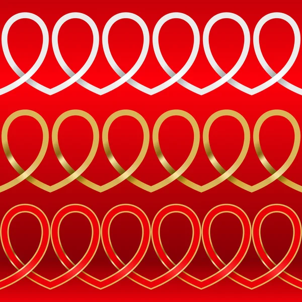 Modèle de coeur — Image vectorielle