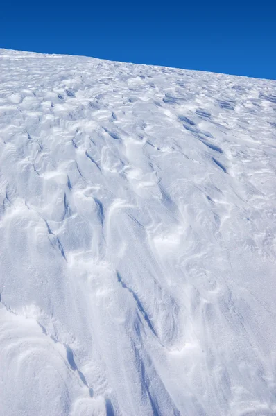 A textura da neve — Fotografia de Stock