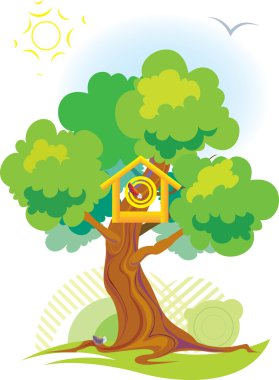 Birdhouse clipart