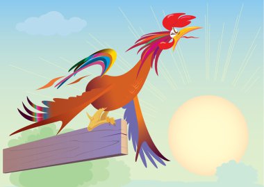 Cockerel clipart