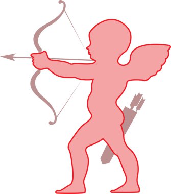 Amur (cherub). clipart