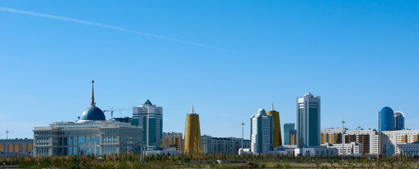Центральная часть города Астана
