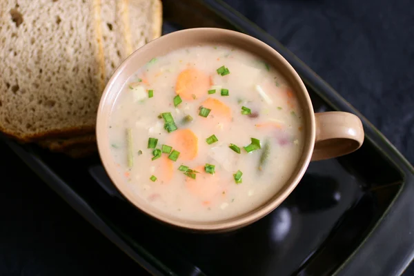 Zeleninová polévka Royalty Free Stock Obrázky