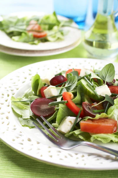 Groente salade Rechtenvrije Stockfoto's