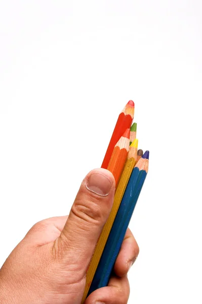 Χρώμα pensils — Φωτογραφία Αρχείου