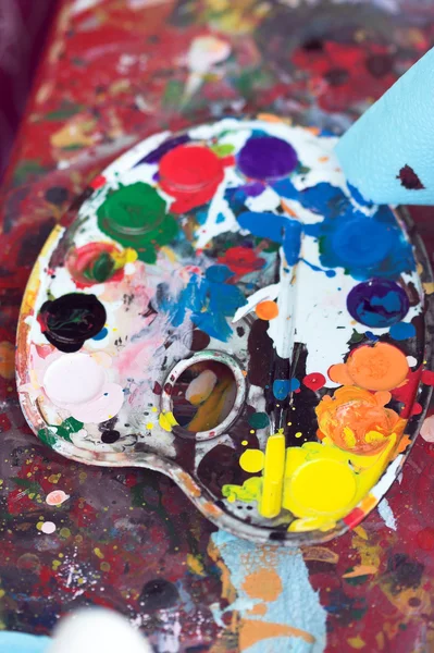 Artist's palette — Stock Photo, Image