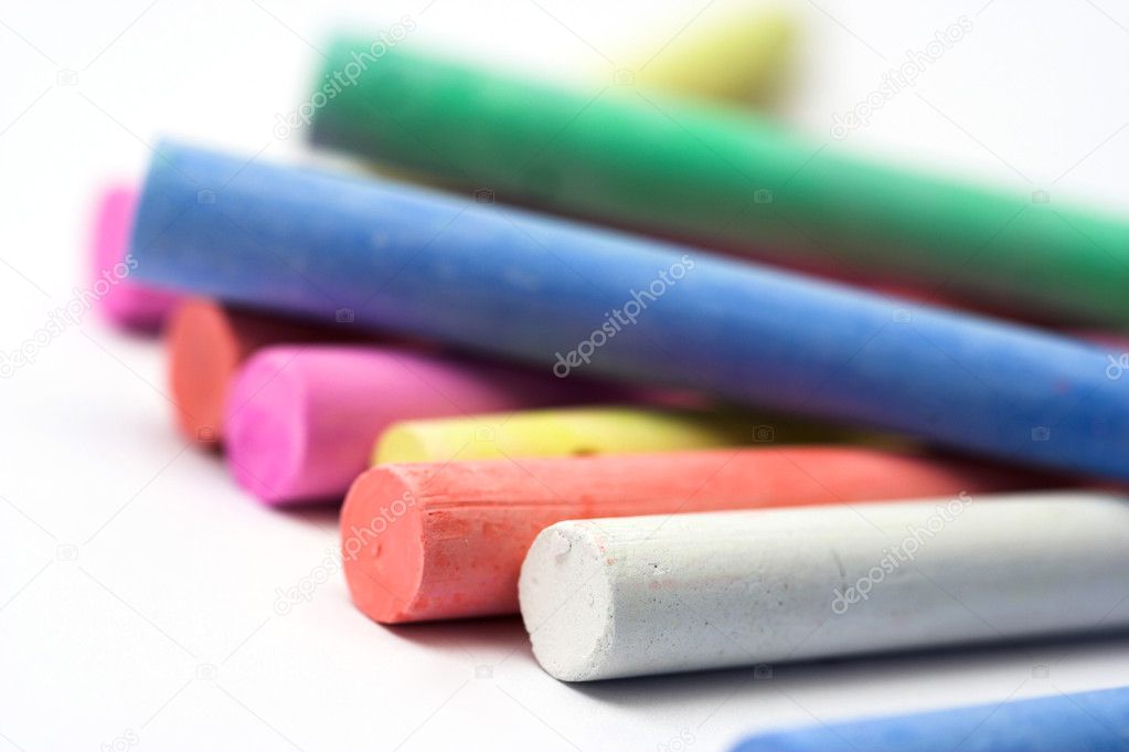 Color chalk Stock Photo by ©AlexKosev 2295902