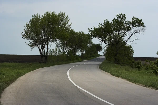 Droga na wsi — Zdjęcie stockowe
