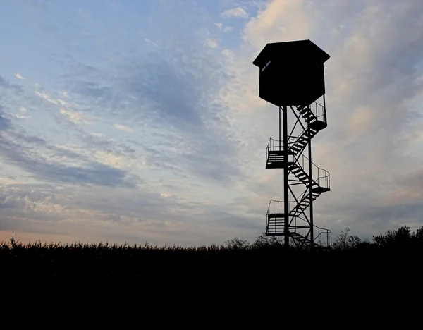 Tower over the sky — Stock Photo, Image