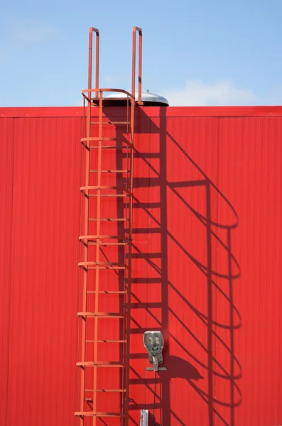 Fasada przemysłowe — Zdjęcie stockowe