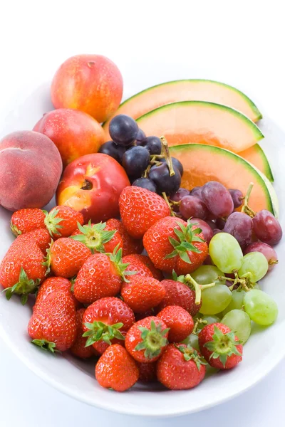 Prato de frutas — Fotografia de Stock