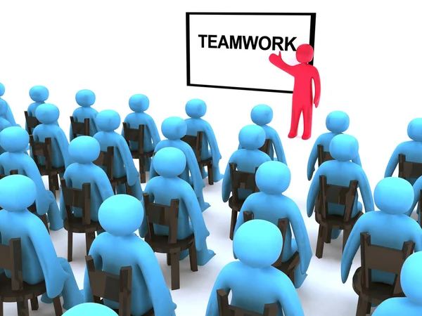 stock image Teamwork seminar