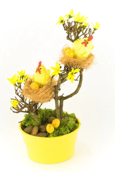 stock image Easter tree.