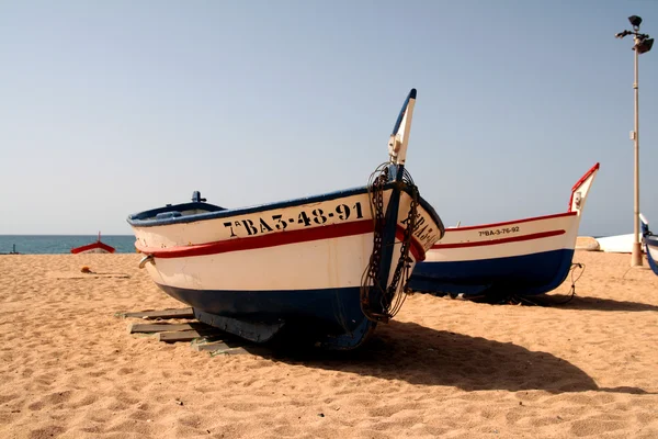 Stock image Fisherman boat on the beach