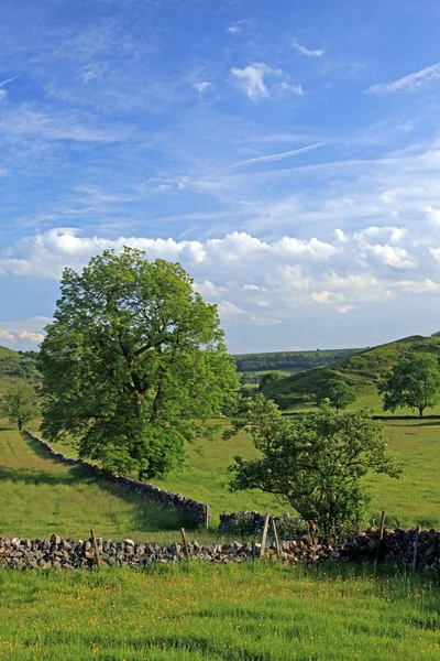 Landschap Derbyshire. — Stockfoto