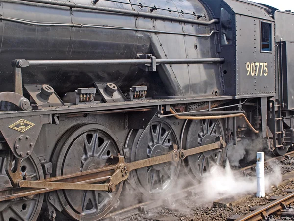Steam engine No 90775 — Stock Photo, Image