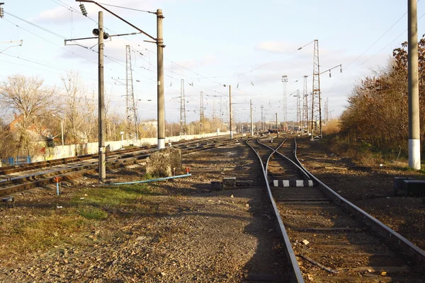Situação ferroviária — Fotografia de Stock