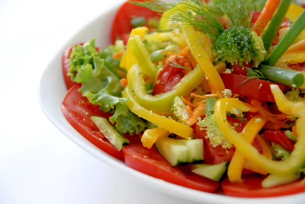 Heldere salade — Stockfoto